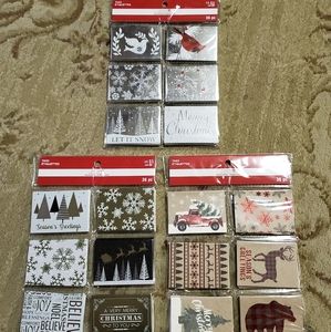 Christmas Gift Tags Lot - 36pc each